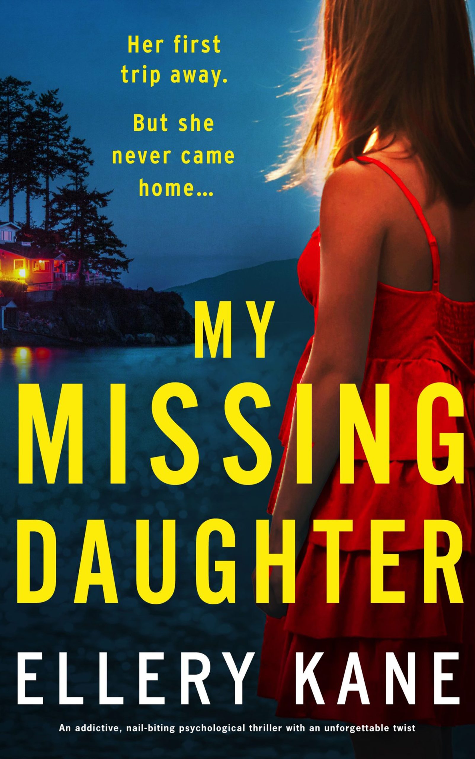 book cover for My Missing Daughter by Ellery Kane